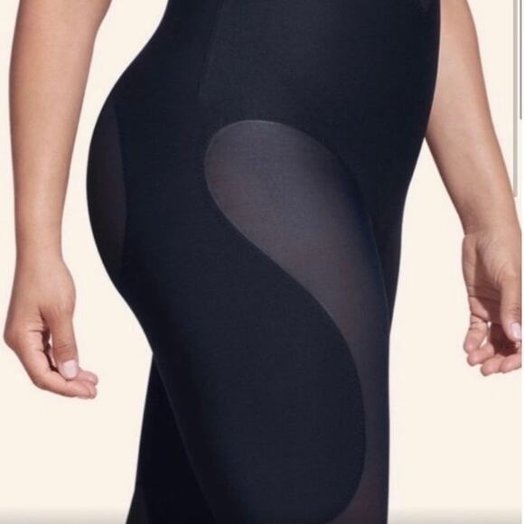 Honeylove 2X-Large Sculptwave Capris Adjustable Straps Shapewear Boning Black - Picture 10 of 12